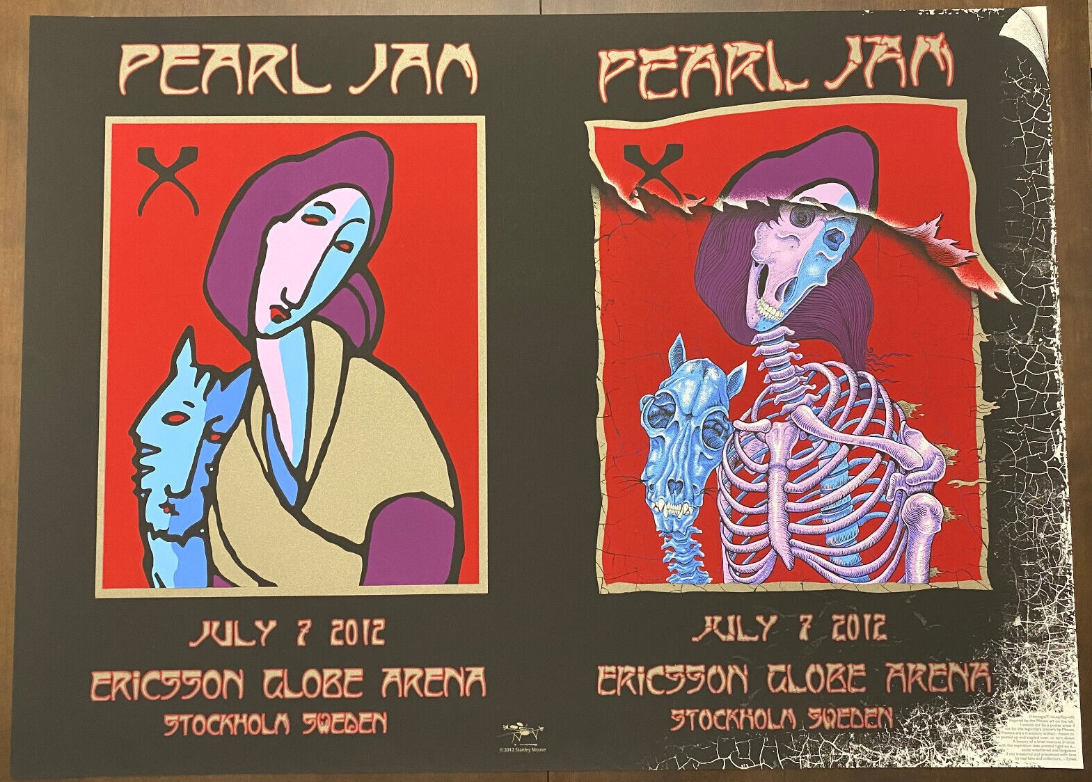 Emek Archive of Arrrght Pearl Jam Cat Lady 2012